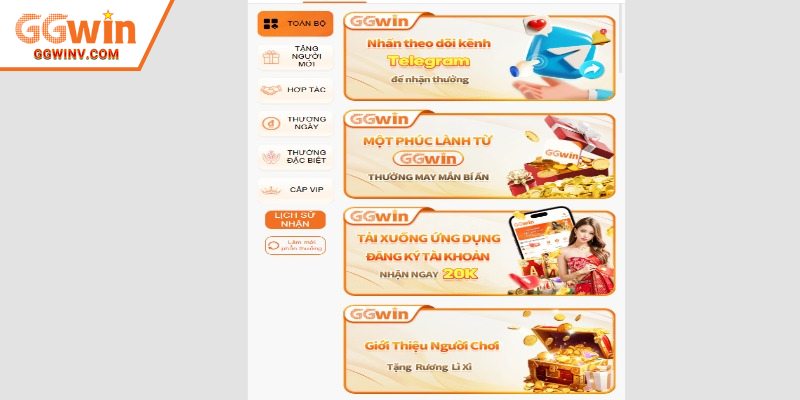 Mã khuyến mãi GGWIN giúp tăng lợi nhuận hiệu quả